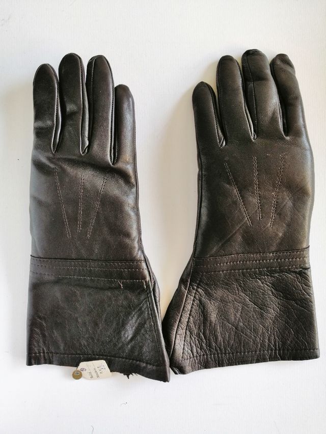 Guantes largos 100% piel nuevos