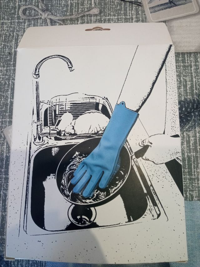 guantes de silicona nuevos