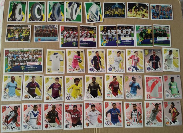 cromos confederacions 2009 y estrellas copa 2019