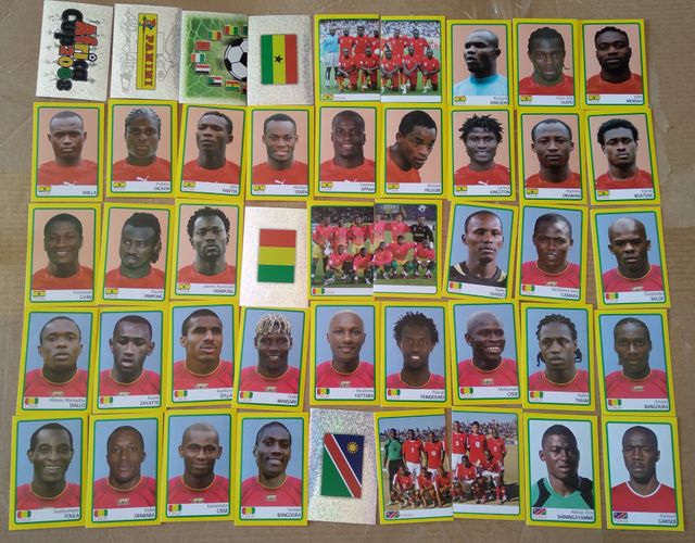 cromos copa africa 2008 panini y mercado invierno