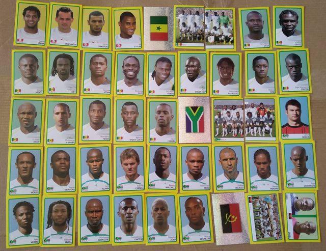 cromos copa africa 2008 panini y mercado invierno