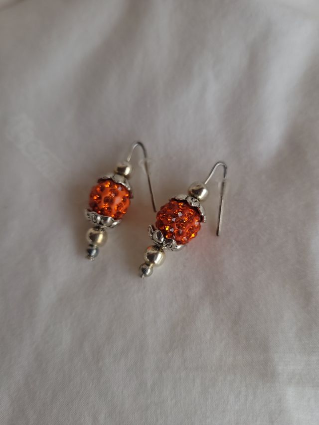 Pendientes naranja