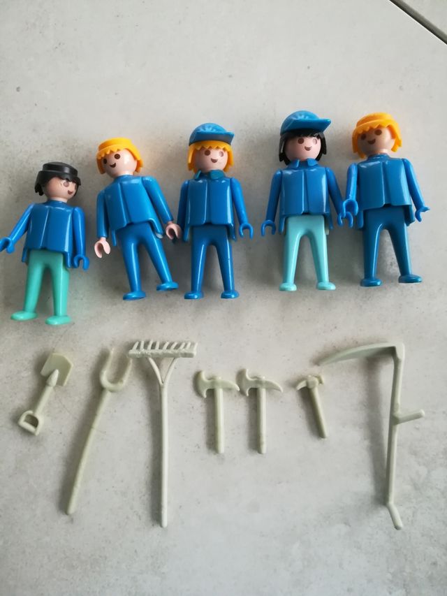Playmobil año 1974 Operarios