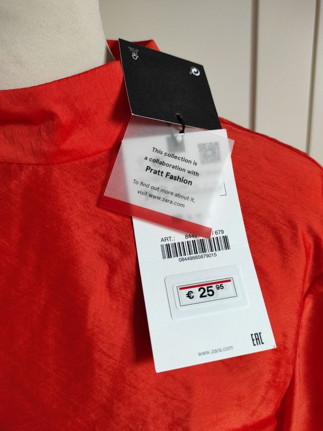 blusa organza Special Edition Zara