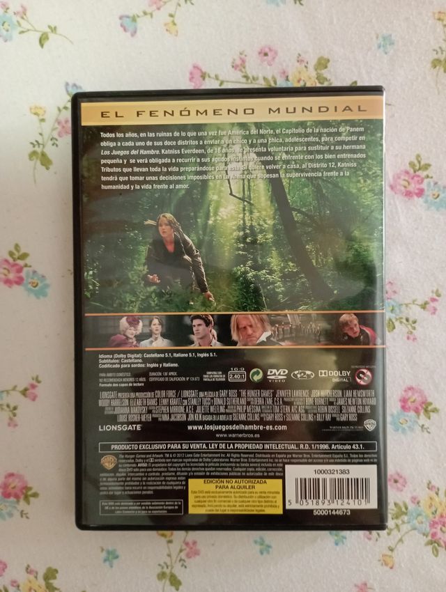 Película Los Juegos del Hambre