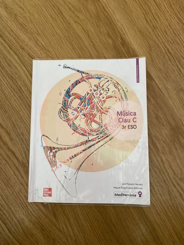 Libro de música clau c, 3 eso