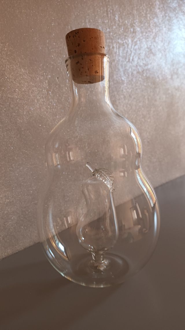 Bottiglia decorativa Soffieria Parise vintage