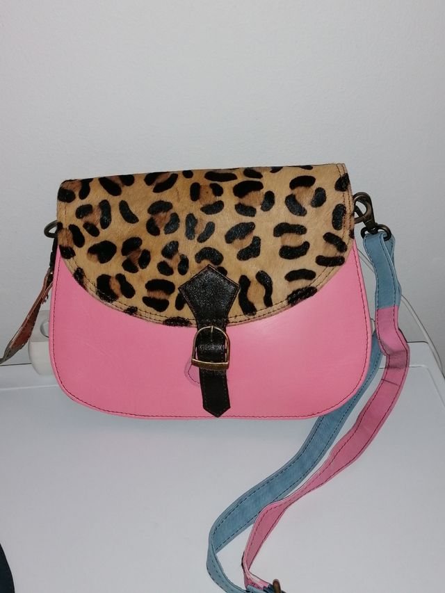 bolso de colgar de piel