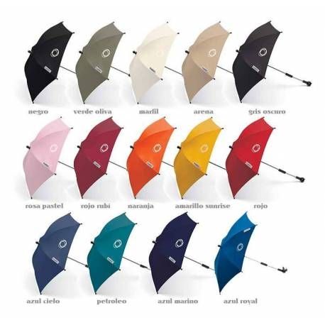 parasol bugabo rojo vino cochecito