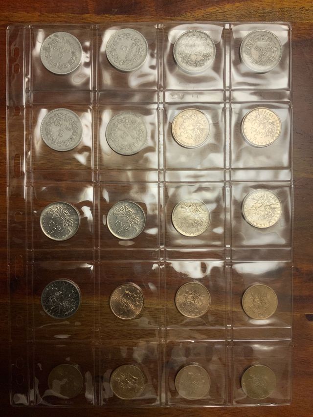 Colección Lote Monedas Francia PreEuro