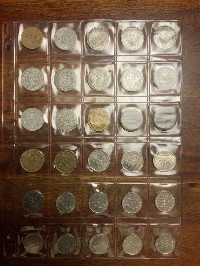 Colección Lote Monedas Francia PreEuro