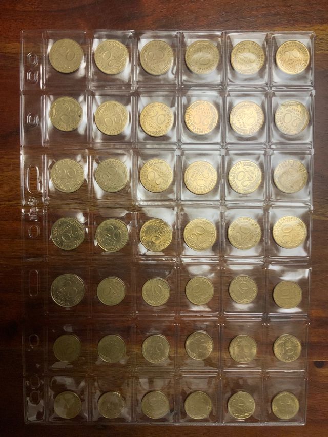 Colección Lote Monedas Francia PreEuro