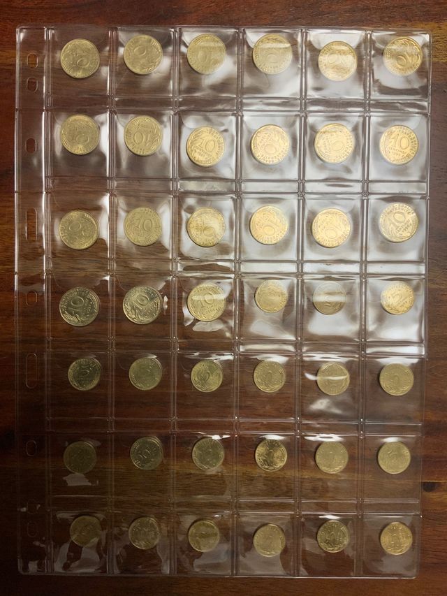 Colección Lote Monedas Francia PreEuro