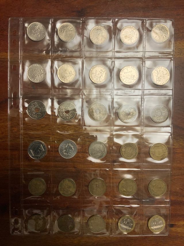 Colección Lote Monedas Francia PreEuro