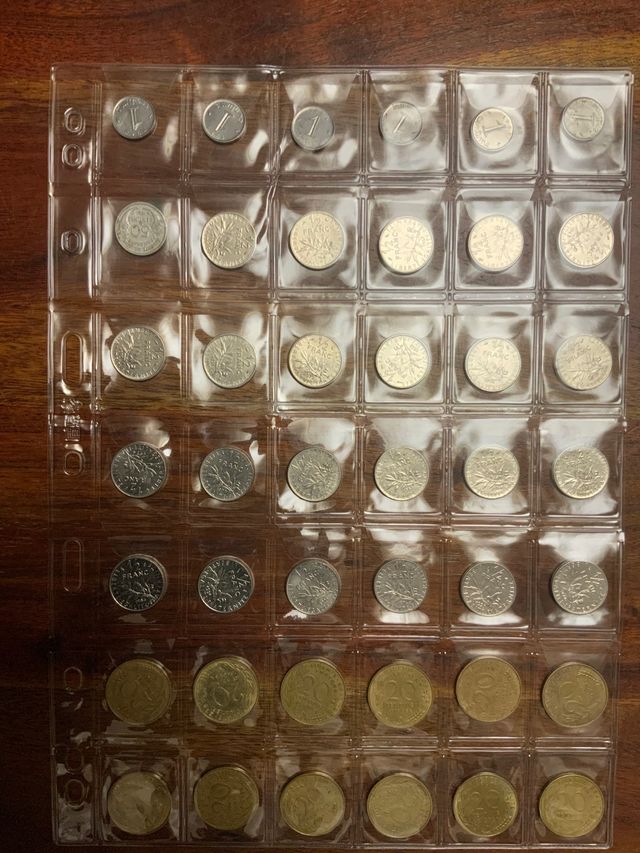 Colección Lote Monedas Francia PreEuro