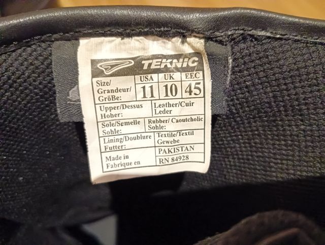 Stivali da moto da uomo Teknic