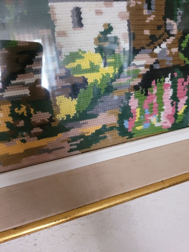 Cuadro de punto de cruz