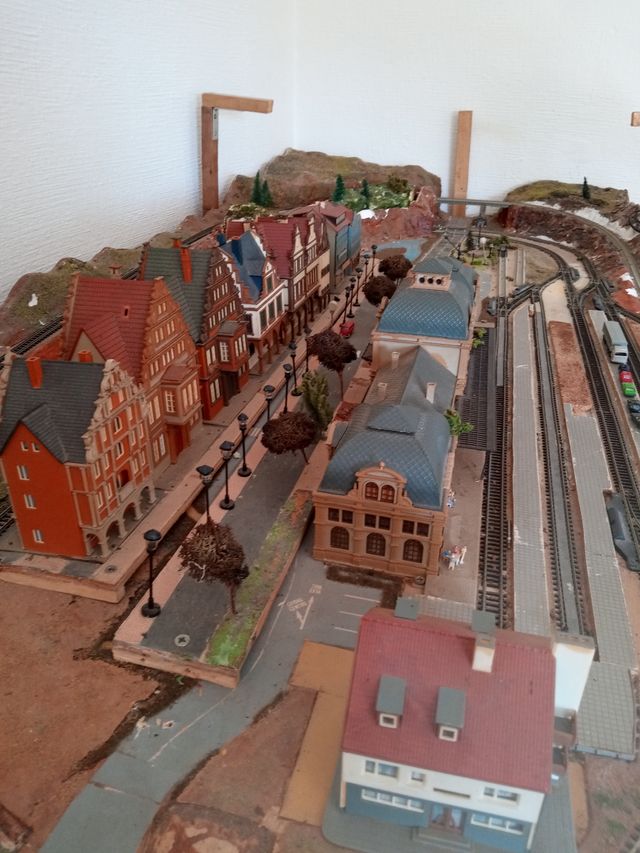 Maqueta de tren. Escala N.