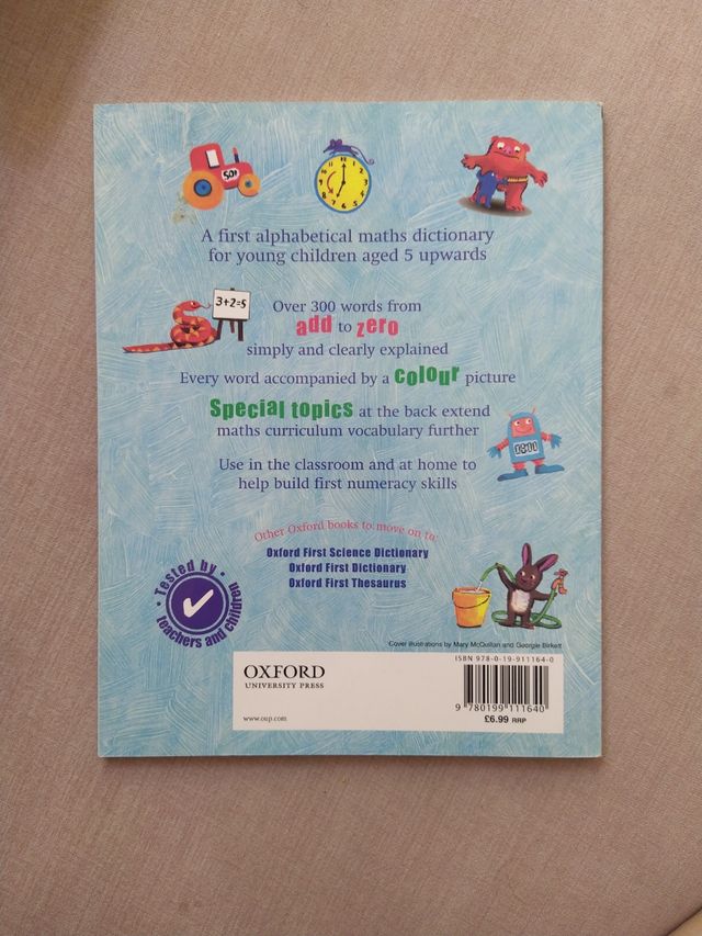 Oxford primeiro dicionário de matemática +5 anos