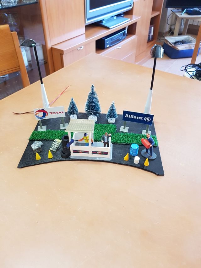 Juez de pista. Scalextric