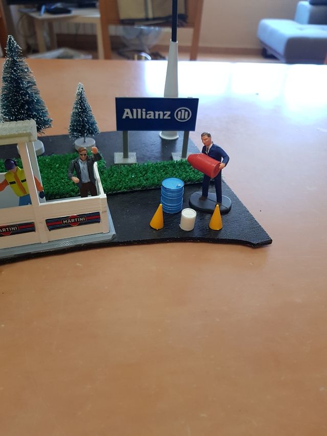 Juez de pista. Scalextric