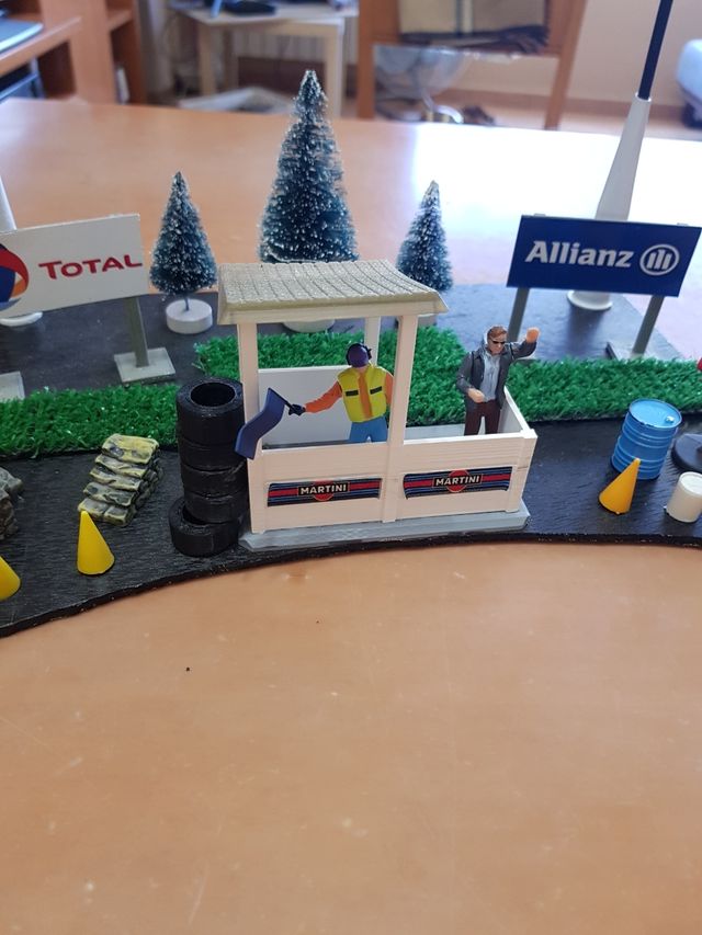 Juez de pista. Scalextric