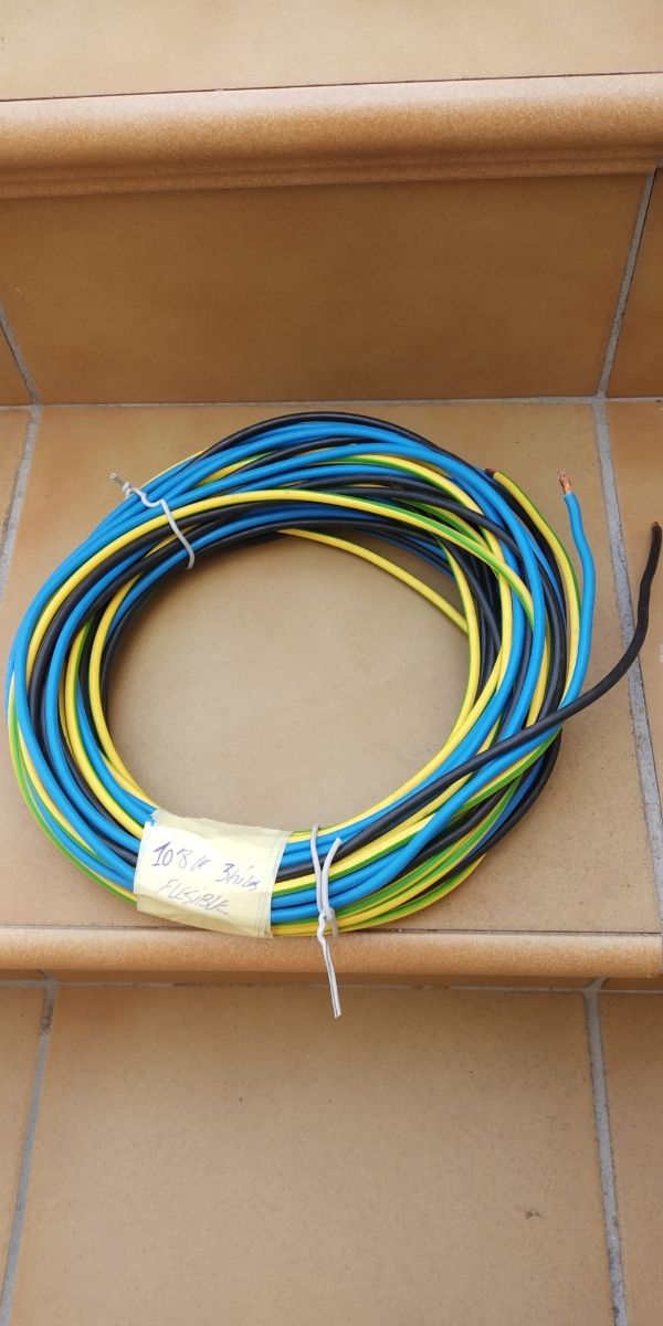 10,80 m de cable de 3,5 mm