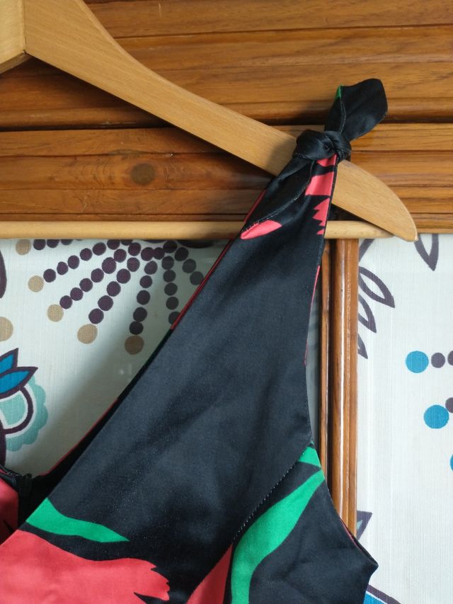 Vestido años 50 Blanco, T. 38, elástico y DIVINO!!