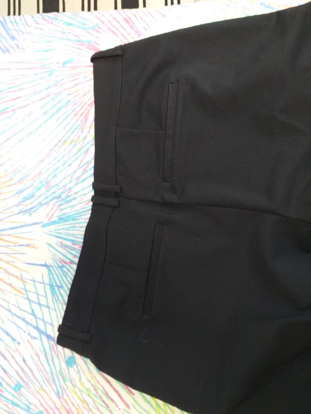 pantalon clasico negro H&M