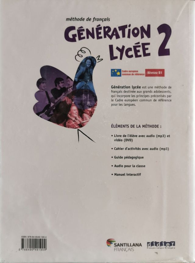 GENERATION LYCÉE 2 SANTILLANA