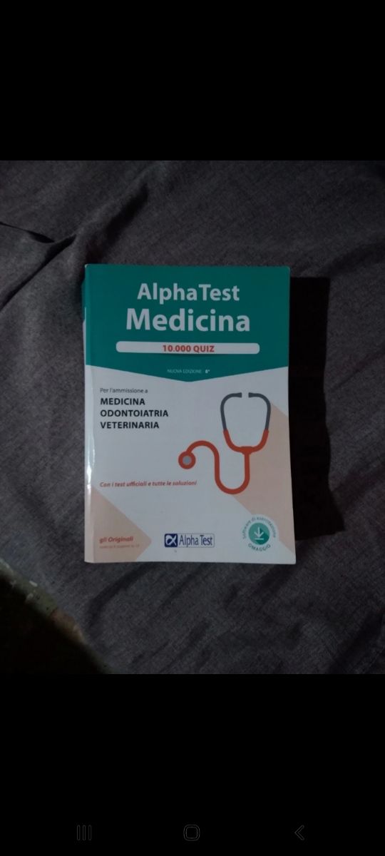 Alpha test medicina odontoiatria e veterinaria