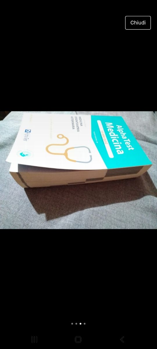 Alpha test medicina odontoiatria e veterinaria