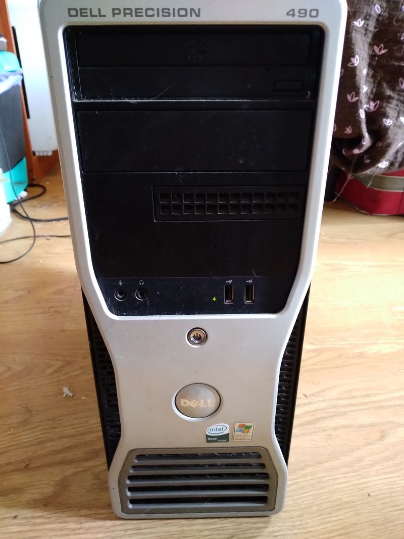ordenador Dell precisión workstation 490