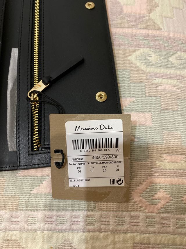 Cartera Massimo Dutti original nueva