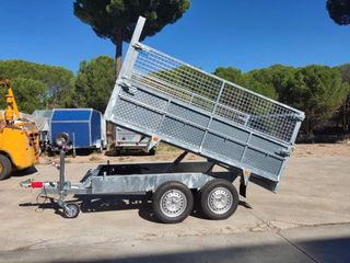 REMOLQUE BASCULANTE GALVANIZADO‼️