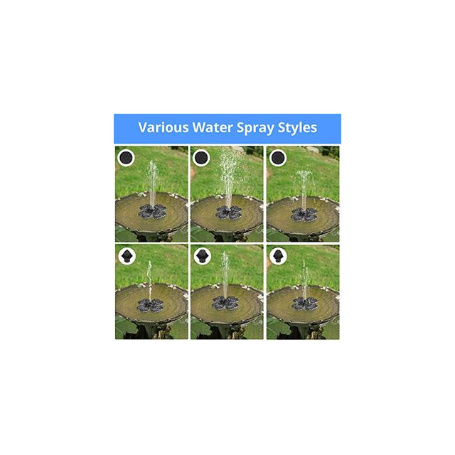 Fuente solar flotante (bomba) de agua