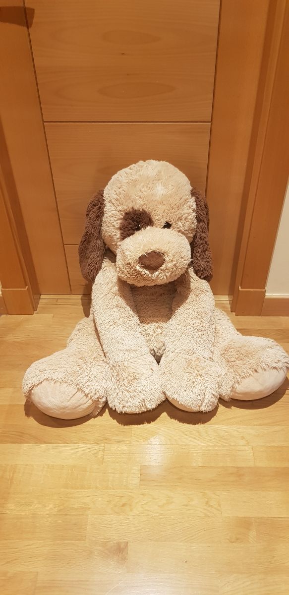 Peluche perro gigante de 90cm