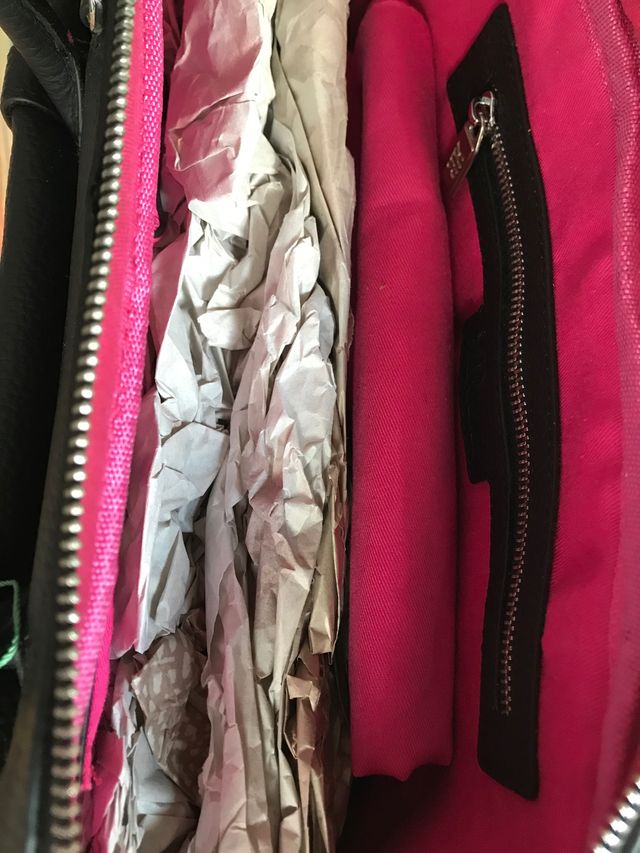 Bolso maletín piel negro