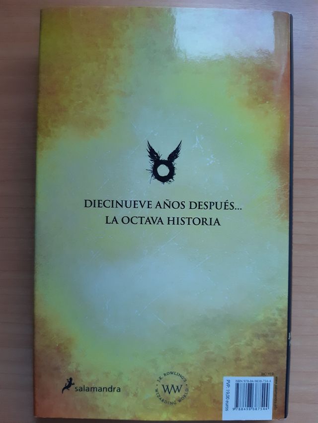 Harry Potter y el legado maldito.