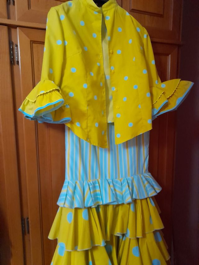 Traje de flamenca de dos piezas