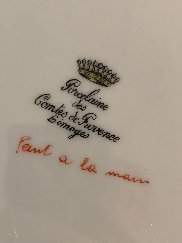 Limoges sevres style