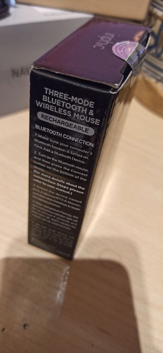 Ratón inalámbrico.