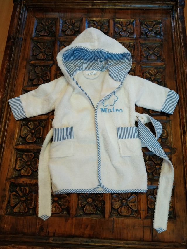 Albornoz bebé de 0-6 y de 6 -9 meses