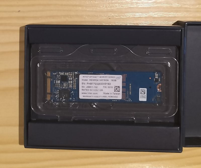 Memoria Intel optane 16gb afbeelding 2