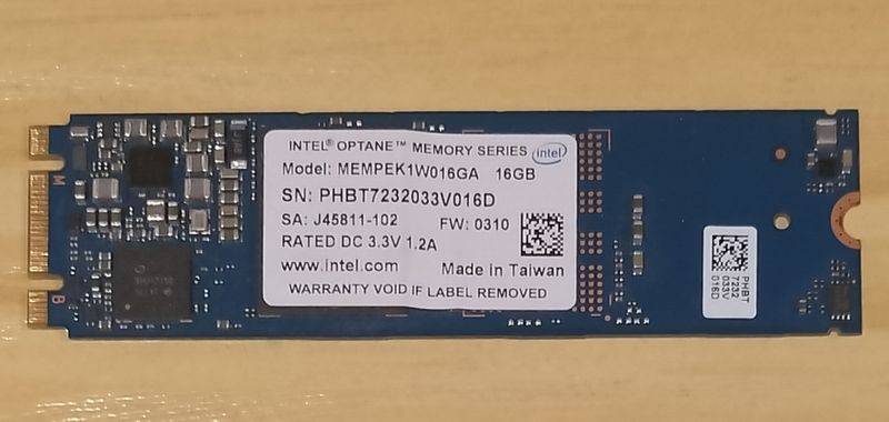 Memoria Intel optane 16gb afbeelding 3