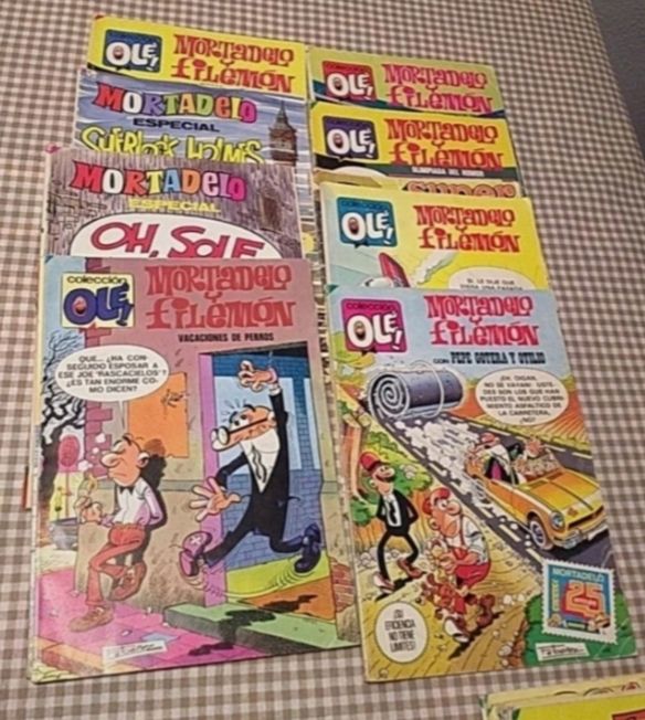 lote de cómics vintage. Años 80. Tebeos.