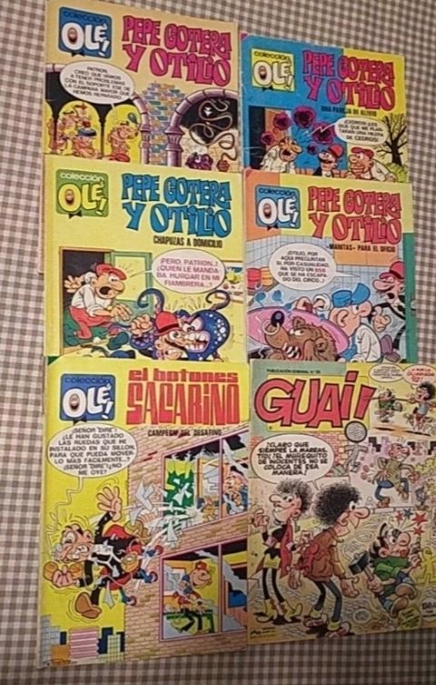 lote de cómics vintage. Años 80. Tebeos.