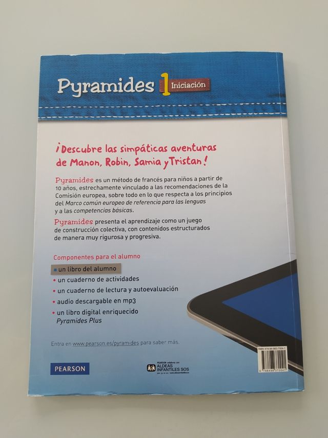 Libro de francés Pyrámides 1 Iniciación