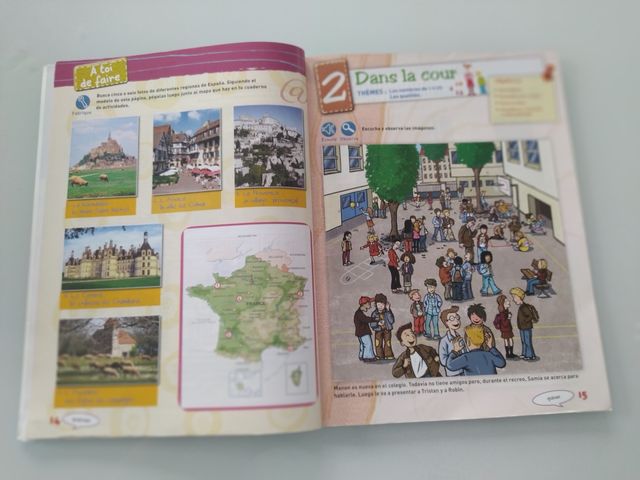 Libro de francés Pyrámides 1 Iniciación