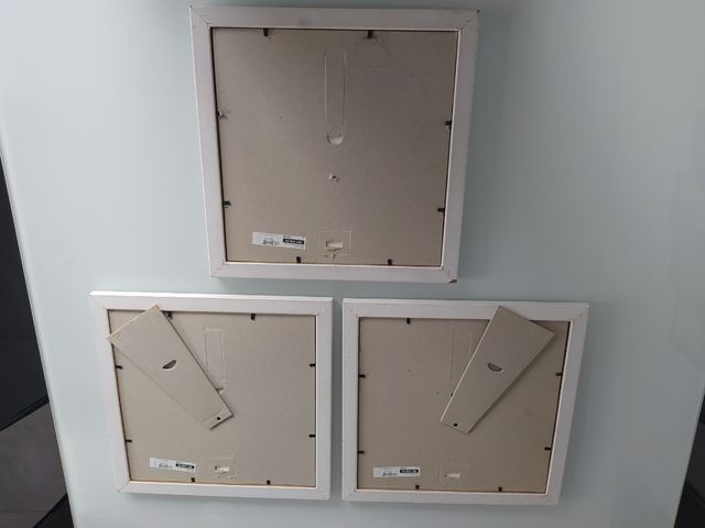 3 cuadros infantiles de animales de Ikea